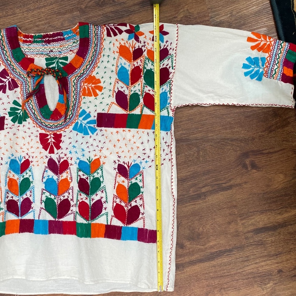 Cotton embroidered top - Picture 4 of 7